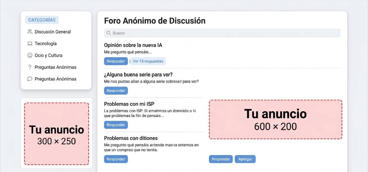 Foro anónimo